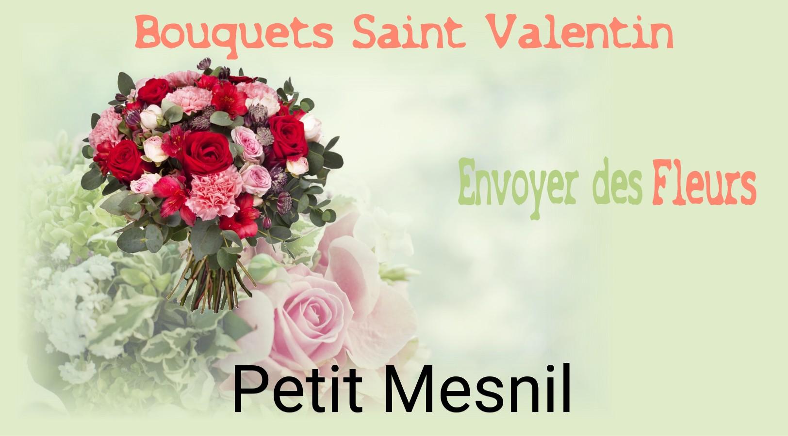Roses de Saint-Valentin livrées à Petit-Mesnil