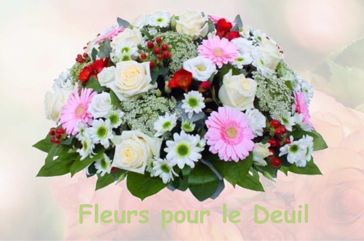 fleurs deuil PETIT-MESNIL